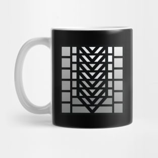 “Corporate Dimensions” - V.1 Grey - (Geometric Art) (Dimensions) - Doc Labs Mug